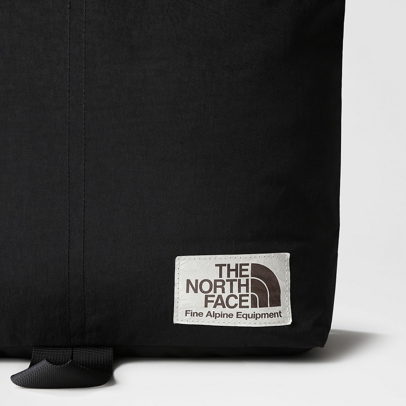 The North Face Berkeley Tote Bag Tnf Black - Mineral Gold | LWAEVX-540