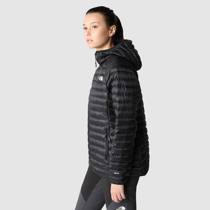 The North Face Bettaforca Down Hooded Jacket Tnf Black - Tnf Black | LGIAQH-029