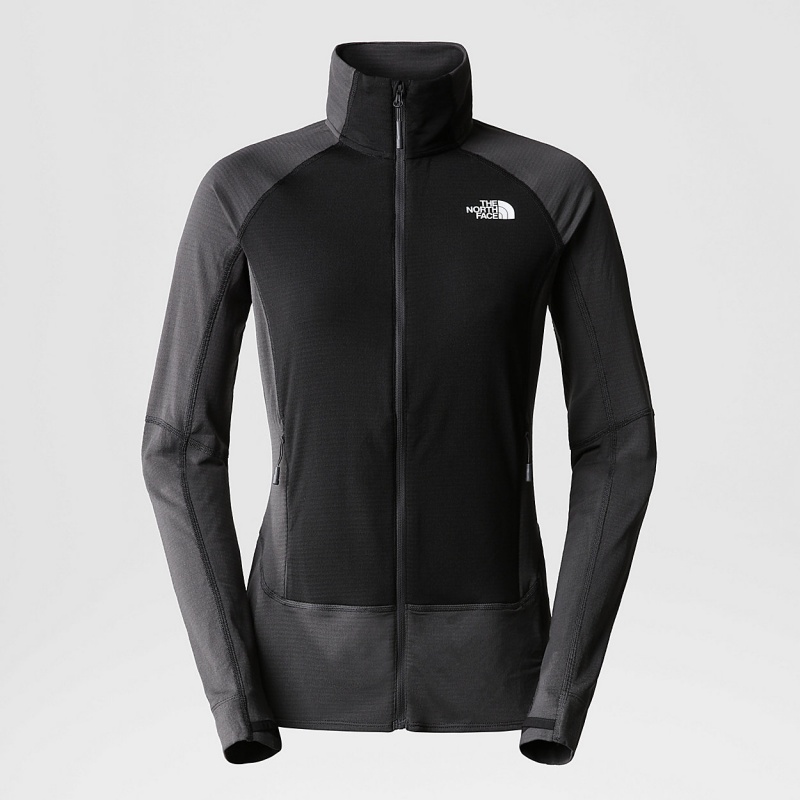 The North Face Bolt Polartec® Jacket Asphalt Grey - Tnf Black | EQYRPF-892