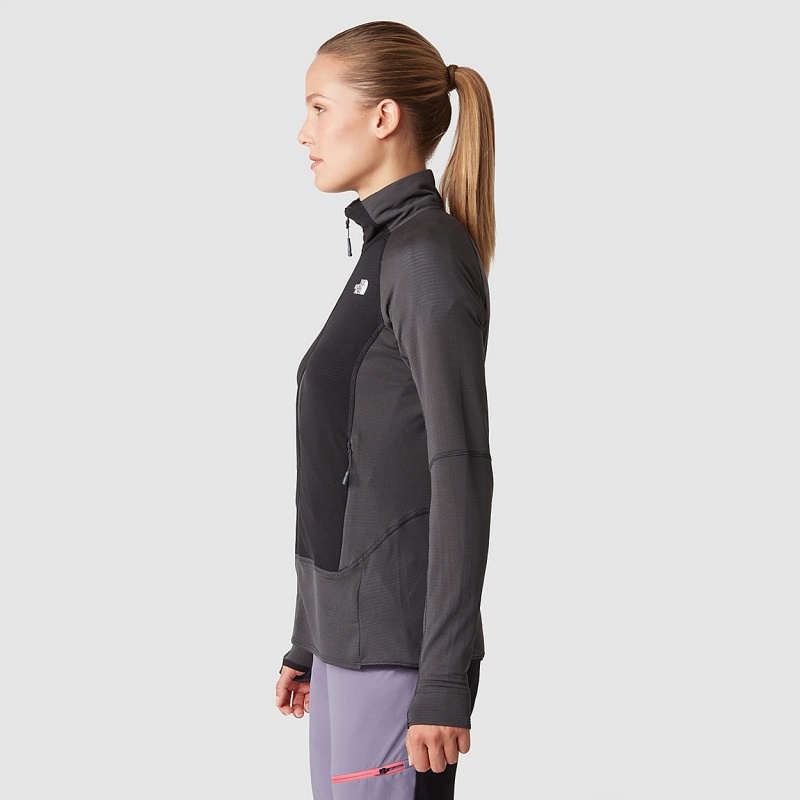 The North Face Bolt Polartec® Jacket Asphalt Grey - Tnf Black | EQYRPF-892