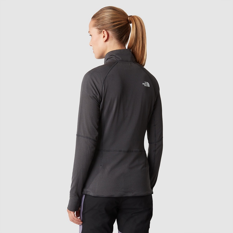 The North Face Bolt Polartec® Jacket Asphalt Grey - Tnf Black | EQYRPF-892