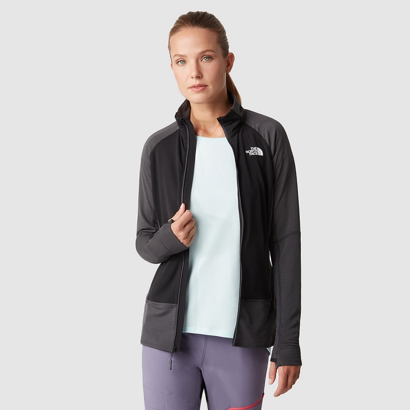 The North Face Bolt Polartec® Jacket Asphalt Grey - Tnf Black | EQYRPF-892