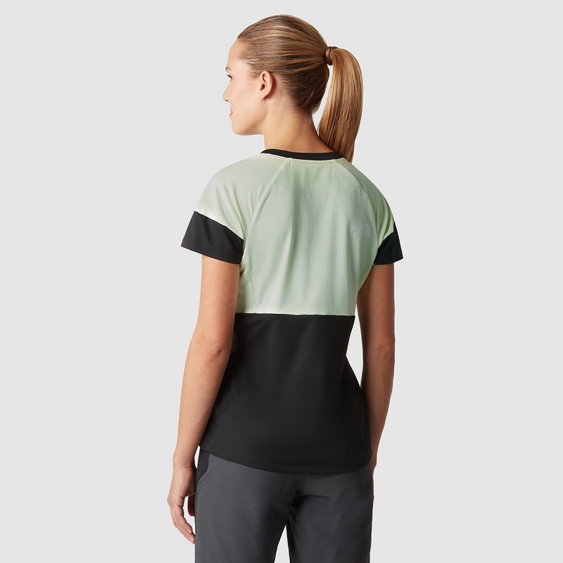 The North Face Bolt Tech T-Shirt Lime Cream - Tnf Black | NFIYDQ-918