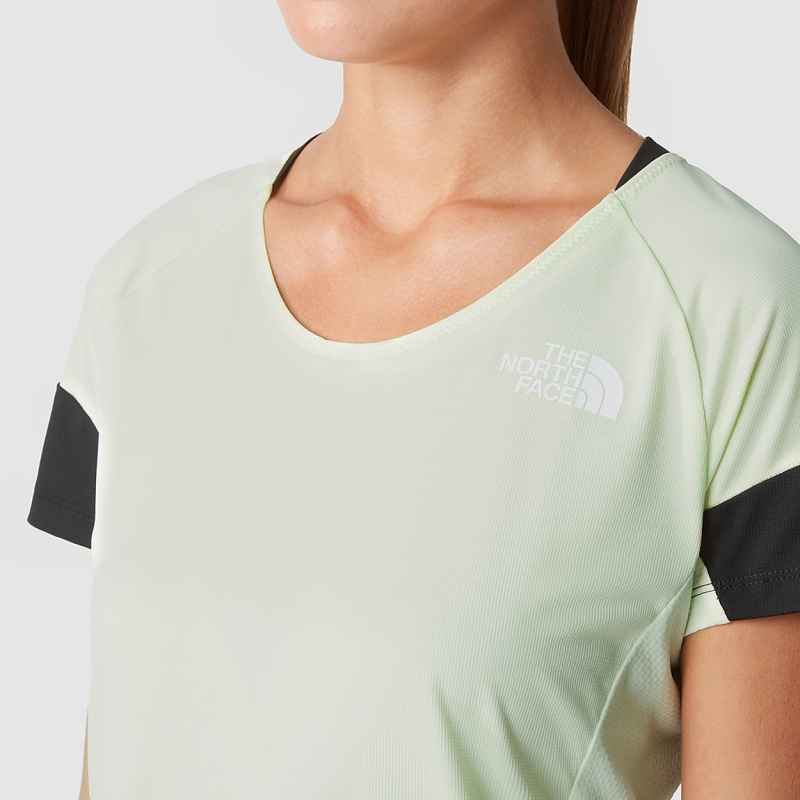 The North Face Bolt Tech T-Shirt Lime Cream - Tnf Black | NFIYDQ-918