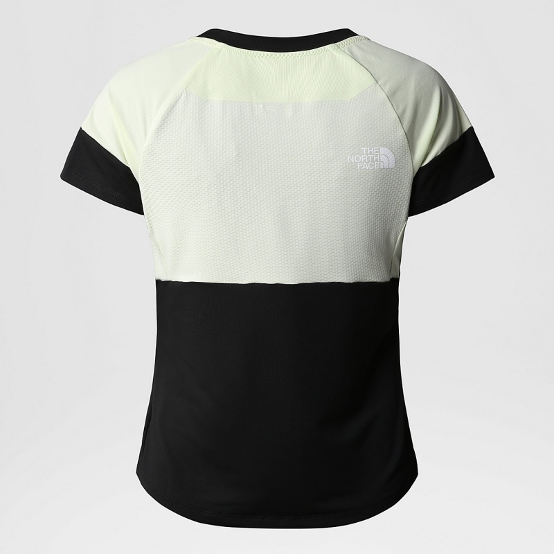 The North Face Bolt Tech T-Shirt Lime Cream - Tnf Black | NFIYDQ-918