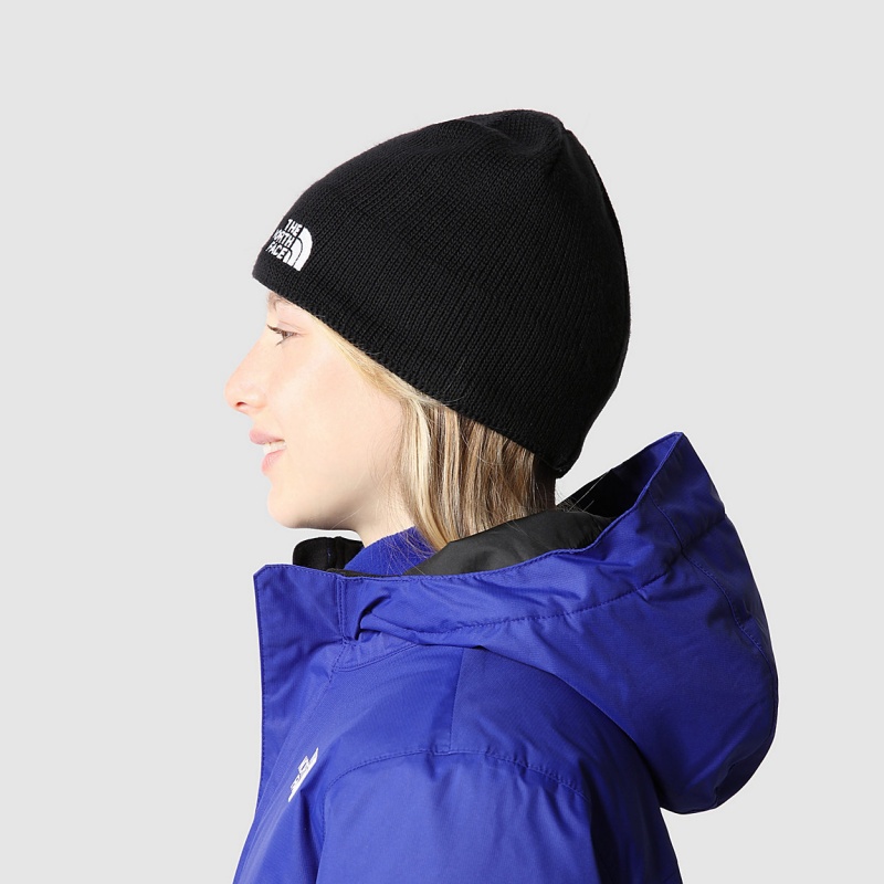 The North Face Bones Recycled Beanie Tnf Black | ELJDZI-894