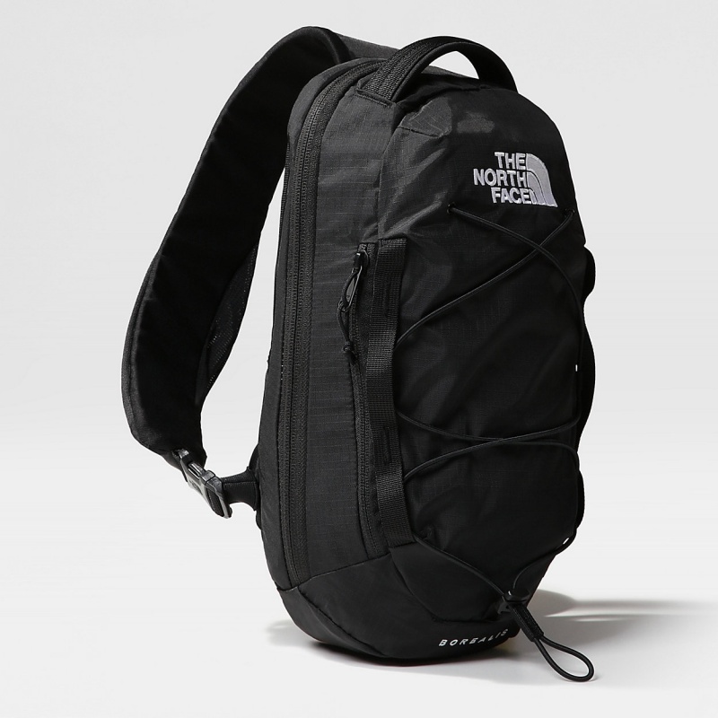 The North Face Borealis Sling Backpack Tnf Black - Tnf White | IKURZQ-394