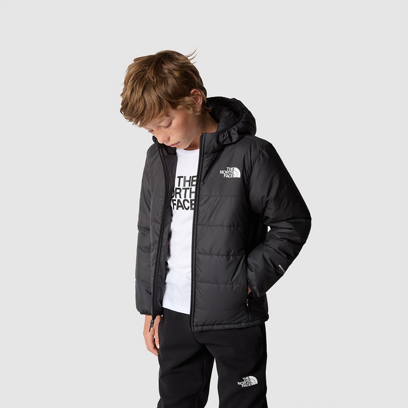 The North Face Boy's Never Stop Synthetic Jacket Tnf Black | SARNVC-618