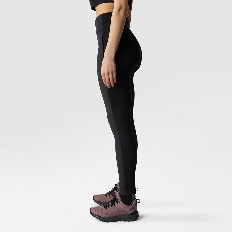 The North Face Bridgeway Hybrid Leggings Tnf Black | BCIQFT-027