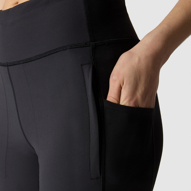 The North Face Bridgeway Hybrid Leggings Tnf Black | BCIQFT-027