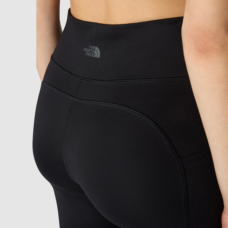 The North Face Bridgeway Hybrid Leggings Tnf Black | BCIQFT-027