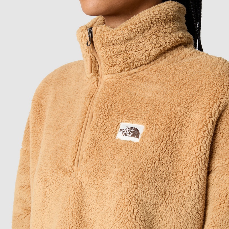 The North Face Campshire Dress Almond Butter | TDIJVB-910