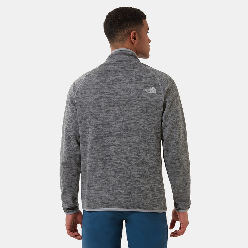 The North Face Canyonlands Full-Zip Fleece Jacket Tnf Medium Grey Heather | UDWBHC-041