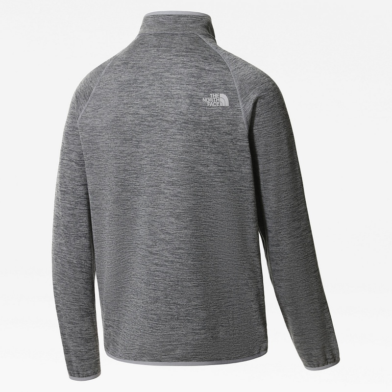 The North Face Canyonlands Full-Zip Fleece Jacket Tnf Medium Grey Heather | UDWBHC-041