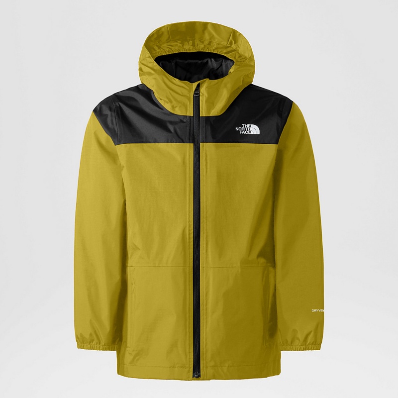 The North Face Chavano Shell Jacket Mineral Gold - Tnf Black | HWSPZI-928