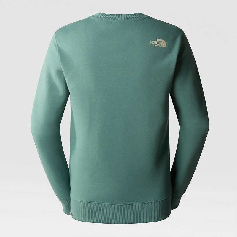 The North Face Circle Logo Sweater Dark Sage | DTVLOZ-934