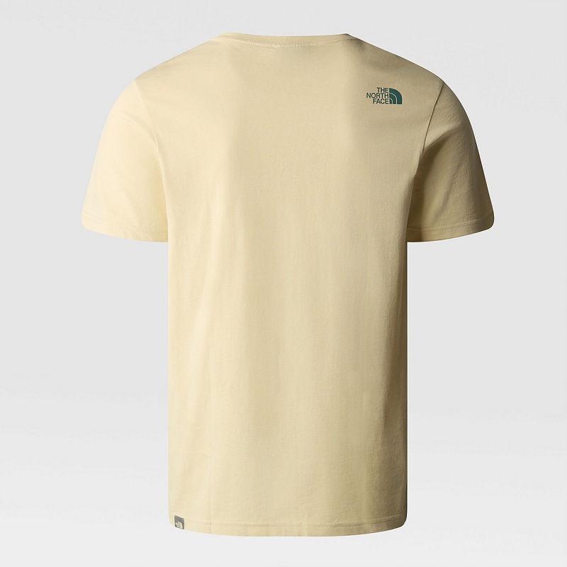 The North Face Circle Logo T-Shirt Gravel | LOFAYE-654