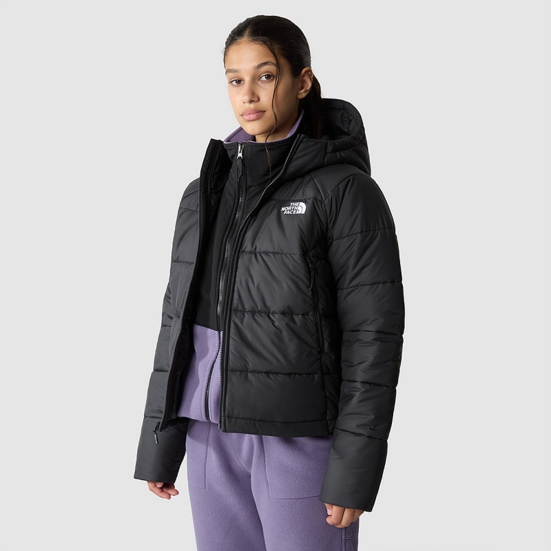 The North Face Circular Synthetic Hooded Jacket Tnf Black | UTKRXS-472