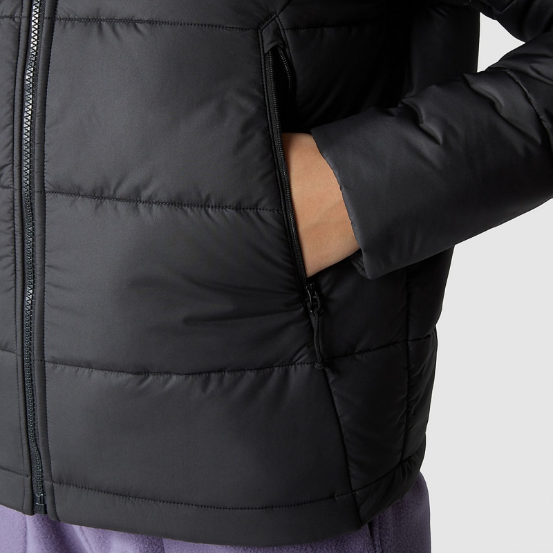 The North Face Circular Synthetic Hooded Jacket Tnf Black | UTKRXS-472