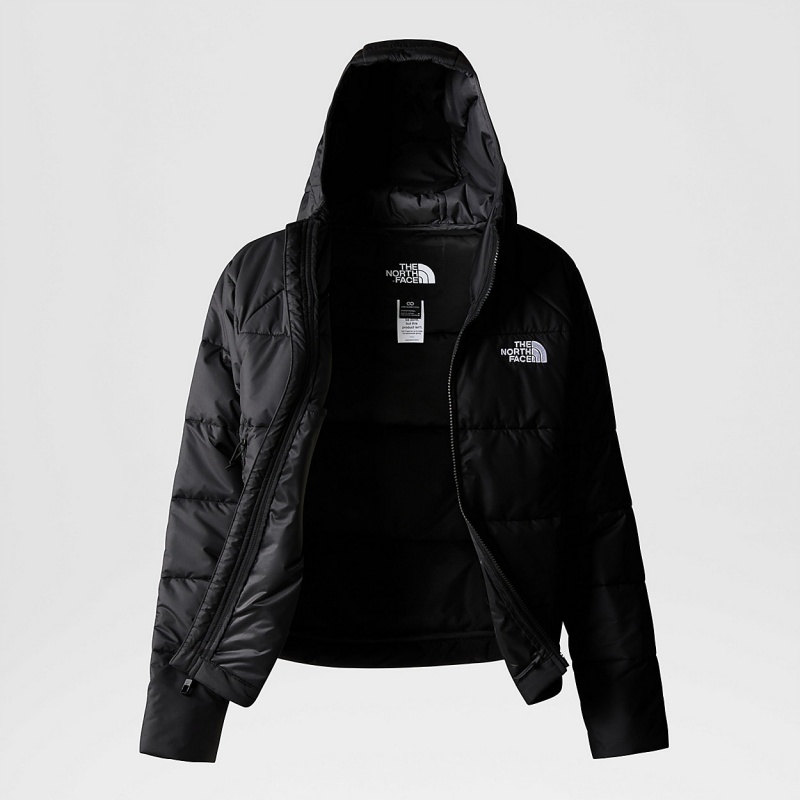 The North Face Circular Synthetic Hooded Jacket Tnf Black | UTKRXS-472