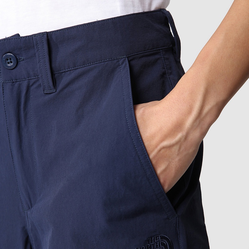 The North Face Classic Slim Straight Trousers Summit Navy | ZCIWDV-384