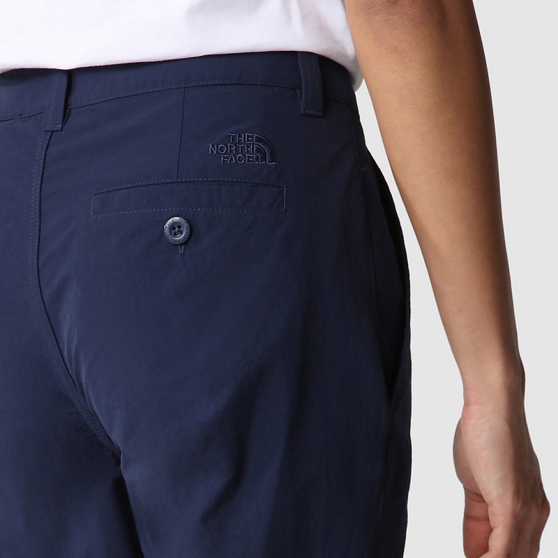 The North Face Classic Slim Straight Trousers Summit Navy | ZCIWDV-384