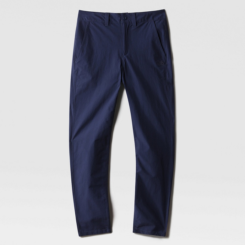 The North Face Classic Slim Straight Trousers Summit Navy | ZCIWDV-384