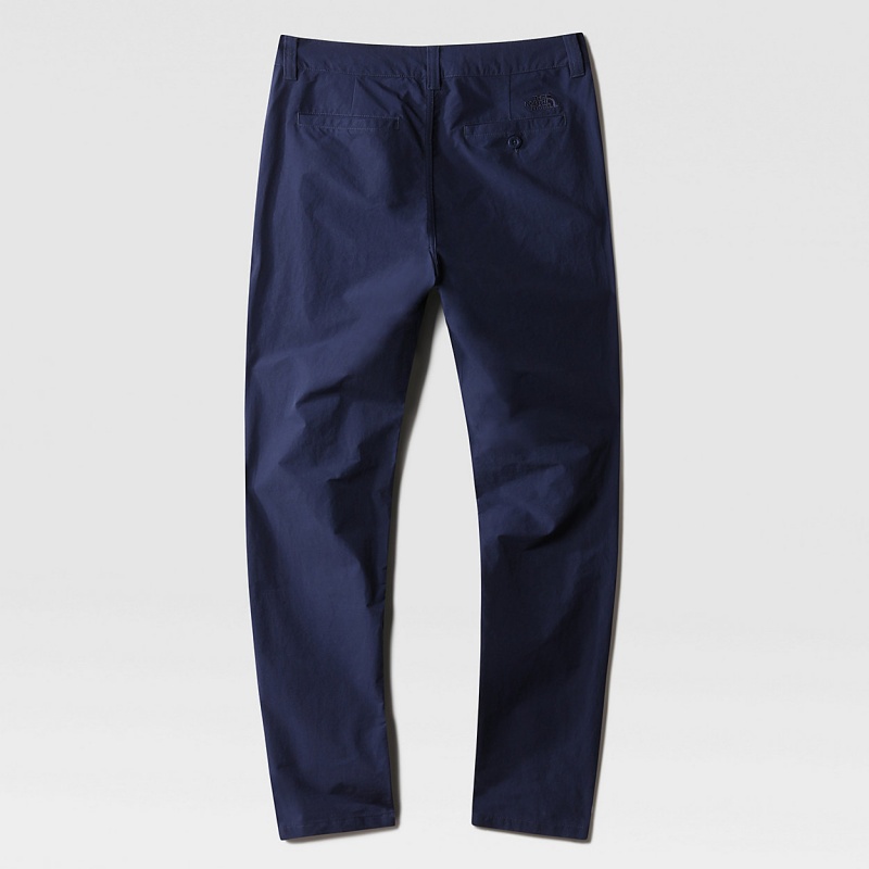 The North Face Classic Slim Straight Trousers Summit Navy | ZCIWDV-384