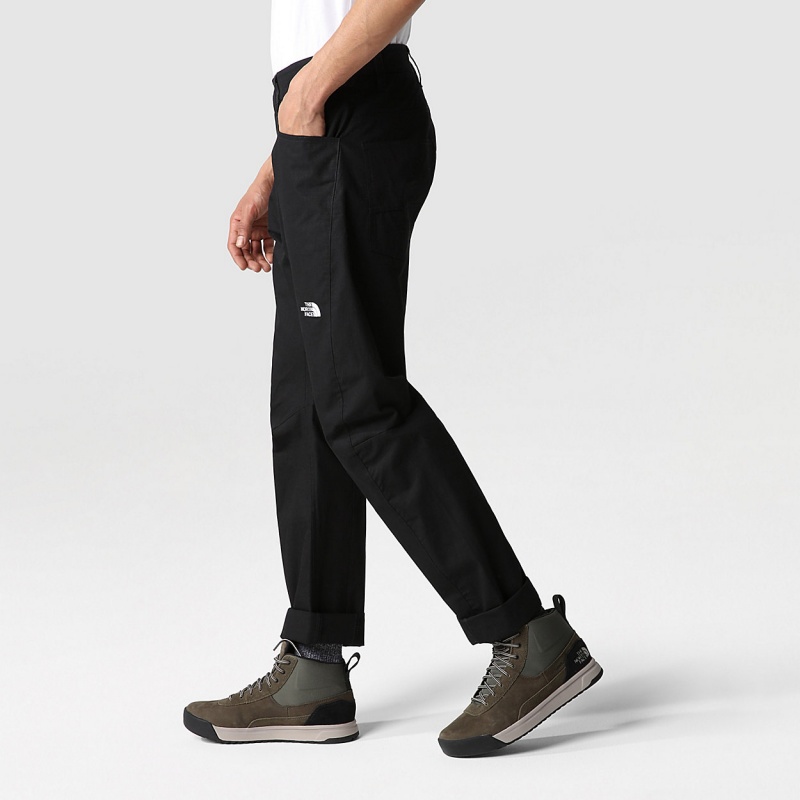 The North Face Classic Tapered Trousers Tnf Black | VLTBQU-839