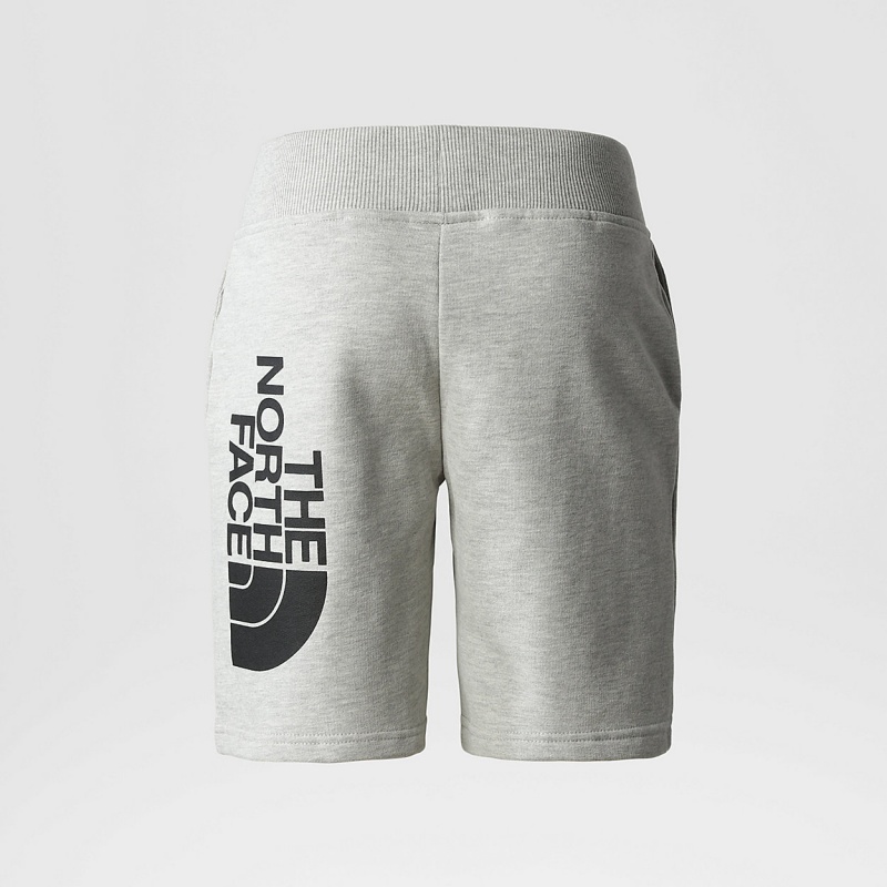 The North Face Cotton Shorts Tnf Light Grey Heather | UERZOV-392