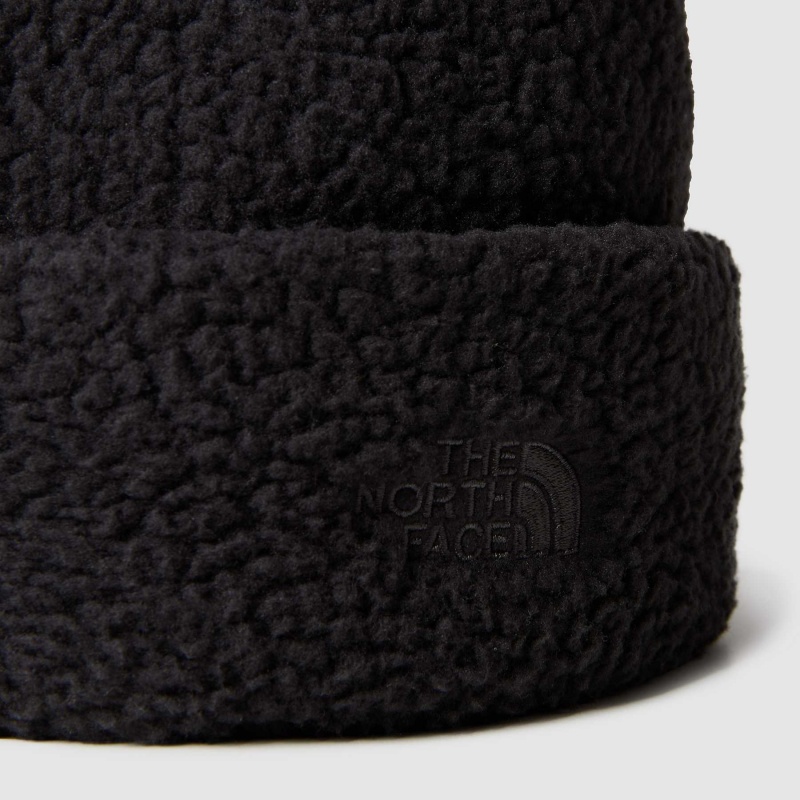 The North Face Cragmont Fleece Beanie Tnf Black - Tnf Black | XYHMTJ-629