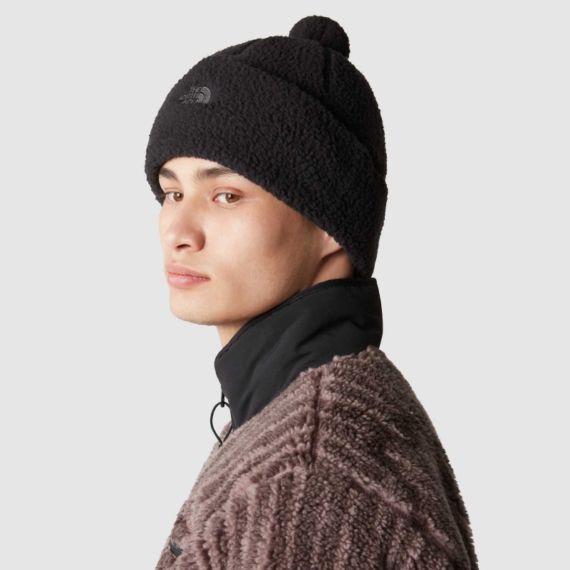 The North Face Cragmont Fleece Beanie Tnf Black - Tnf Black | XYHMTJ-629