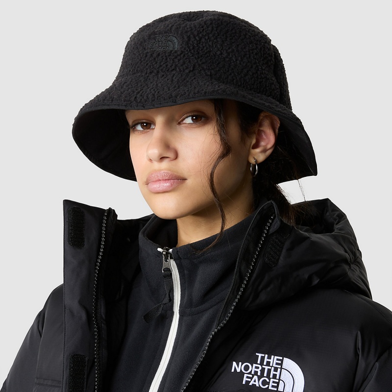 The North Face Cragmont Fleece Bucket Hat Tnf Black - Tnf Black | TPXIHK-497