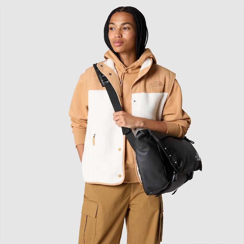 The North Face Cragmont Fleece Gilet Gardenia White - Almond Butter | BSRMJK-975