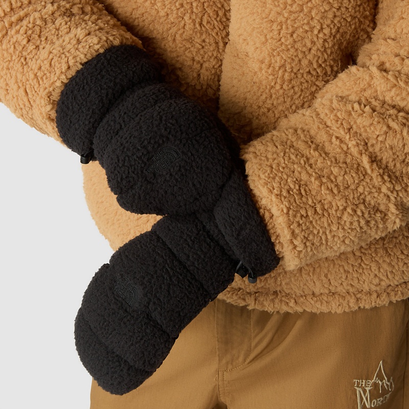 The North Face Cragmont Fleece Mittens Tnf Black - Tnf Black | UGHAME-493