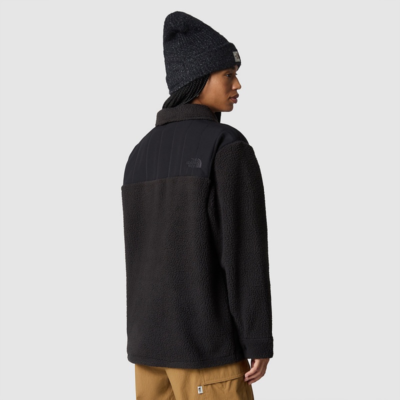 The North Face Cragmont Fleece Shacket Tnf Black | MNXPQC-074