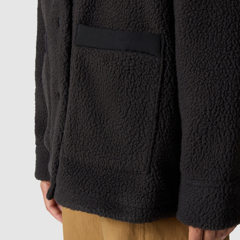 The North Face Cragmont Fleece Shacket Tnf Black | MNXPQC-074