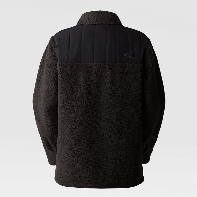 The North Face Cragmont Fleece Shacket Tnf Black | MNXPQC-074