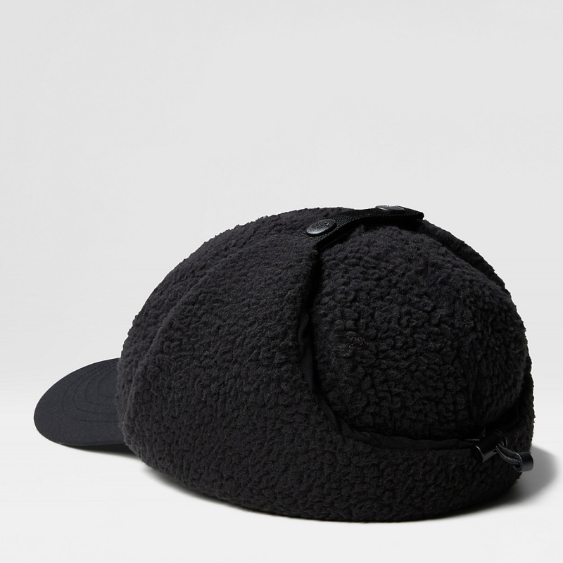 The North Face Cragmont Fleece Trapper Hat Tnf Black - Tnf Black | QVEPJX-249