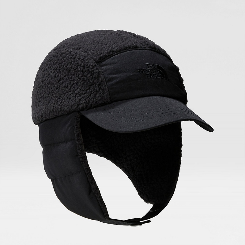 The North Face Cragmont Fleece Trapper Hat Tnf Black - Tnf Black | QVEPJX-249