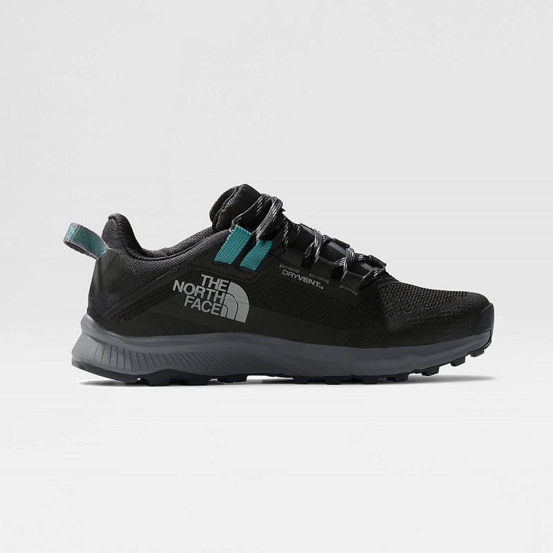 The North Face Cragstone Waterproof Hiking Shoes Tnf Black - Vanadis Grey | DBIMEQ-421