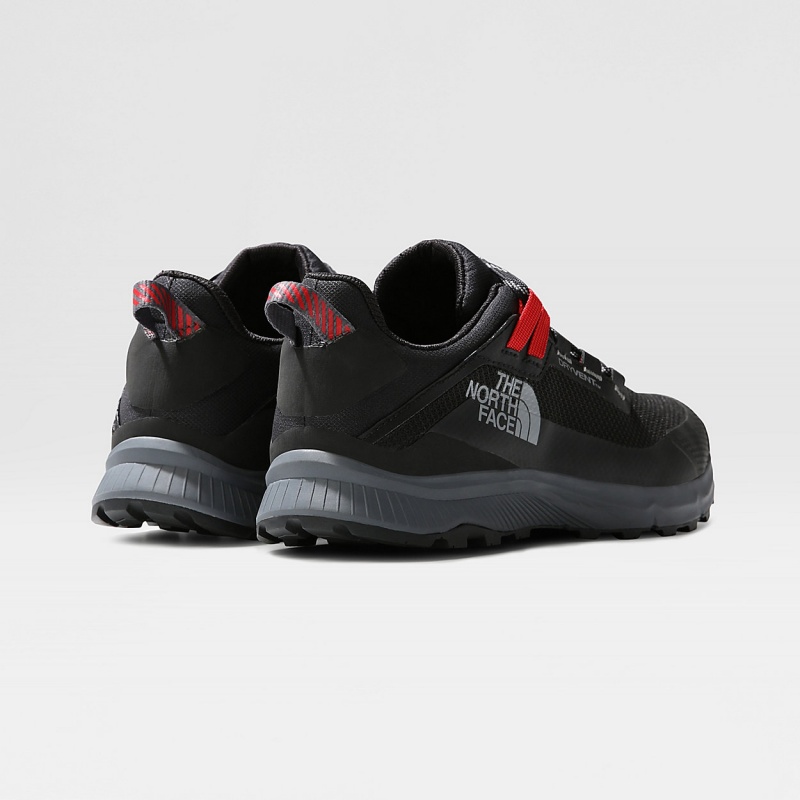 The North Face Cragstone Waterproof Hiking Shoes Tnf Black - Vanadis Grey | AQMSDT-143