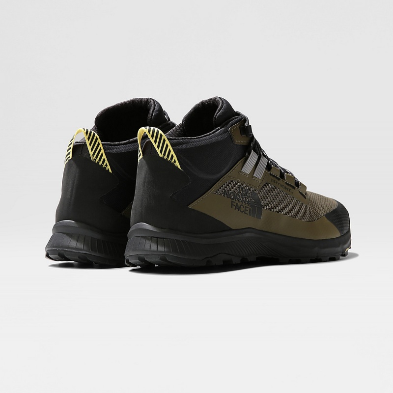 The North Face Cragstone Waterproof Mid Hiking Boots Military Olive/Tnf Black | CRQSOM-503