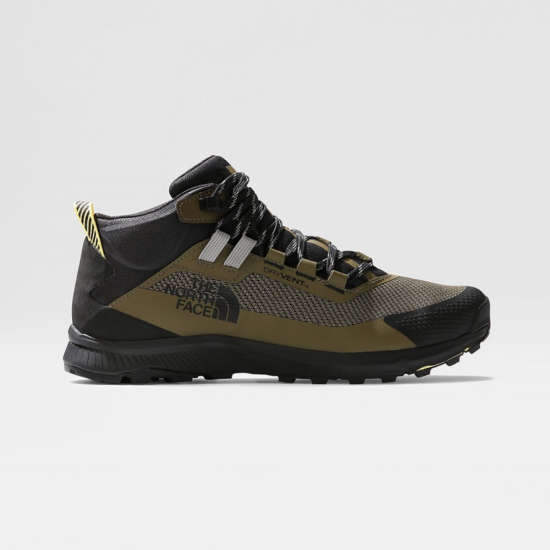 The North Face Cragstone Waterproof Mid Hiking Boots Military Olive/Tnf Black | CRQSOM-503