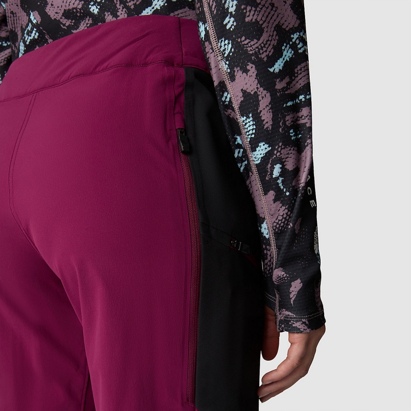 The North Face Dawn Turn Hybrid Trousers Boysenberry/Tnf Black | YAWTOM-561