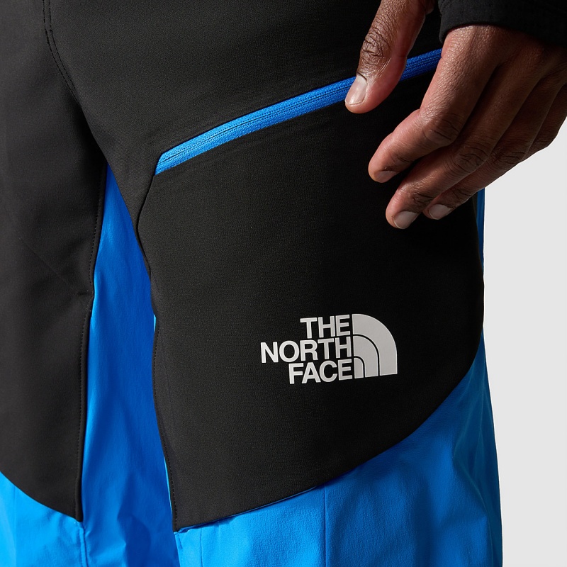 The North Face Dawn Turn Hybrid Trousers Optic Blue - Tnf Black - Asphalt Grey | FPXVHW-614