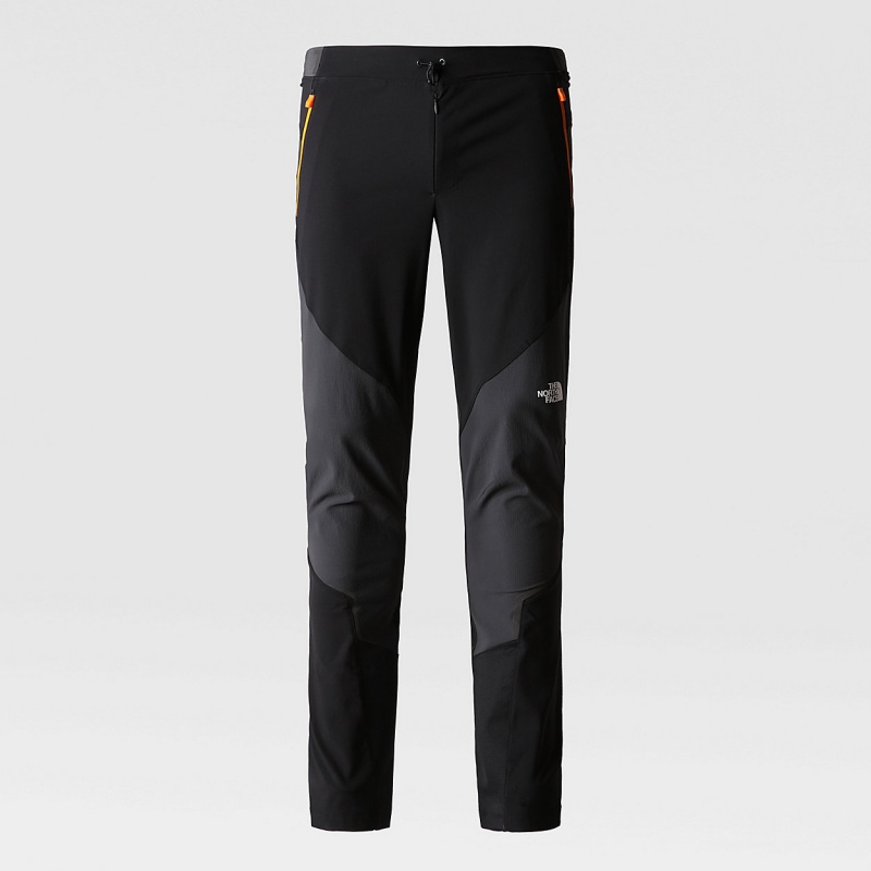 The North Face Dawn Turn Trousers Tnf Black - Asphalt Grey - Cone Orange | VJATBS-825