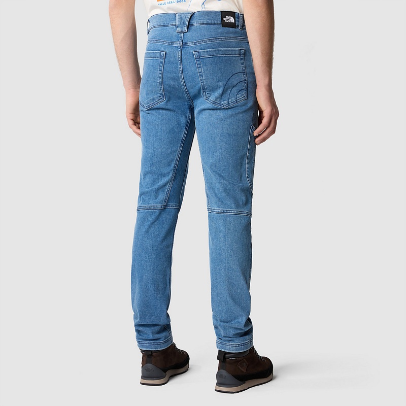 The North Face Denim Trousers Summit Navy | KYFAGN-593