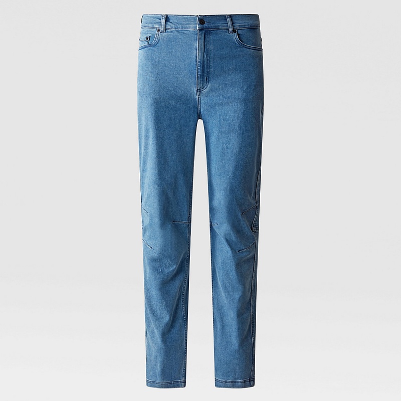 The North Face Denim Trousers Summit Navy | KYFAGN-593