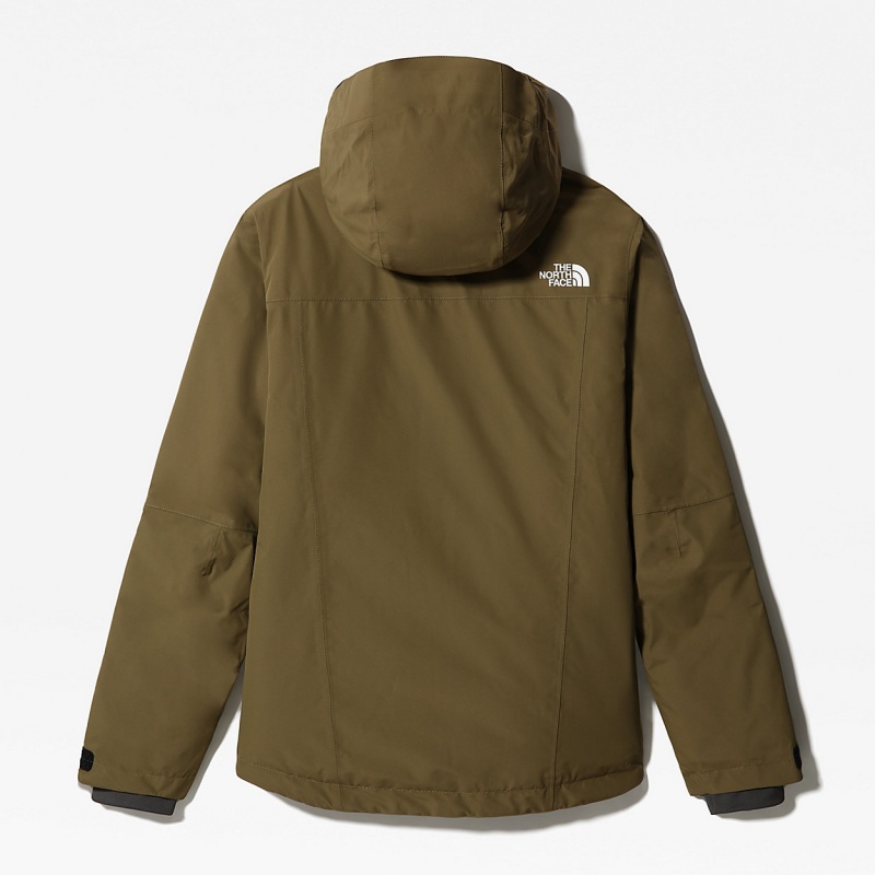 The North Face Descendit Jacket Military Olive | TPFICZ-247